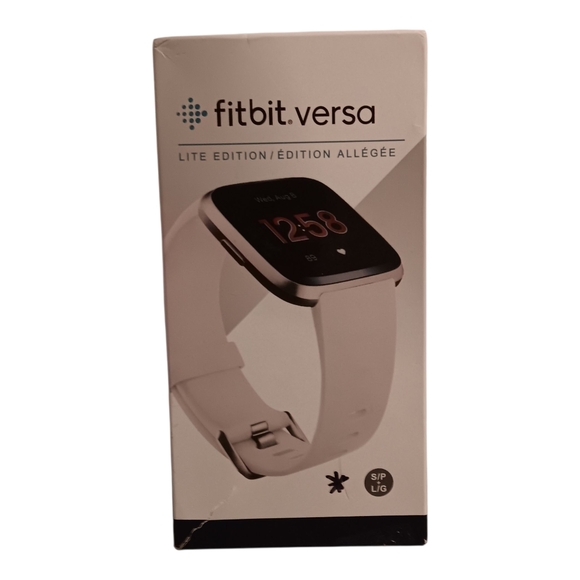 fitbit Other - Not Fully Working Fitbit Versa Lite Edition Smartwatch -  Charger & 2 Bands